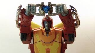 Transformers Masterpiece Rodimus Prime Review [upl. by Bidget]