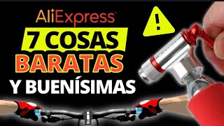 7 GADGETS DE CICLISMO DE ALIEXPRESS QUE SUPERAN A LOS DE MARCA Y SON BARATÍSIMOS 🚲 SALUD CICLISTA [upl. by Beller]