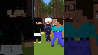 HELP Herobrine friendship shorts trending anime [upl. by Jacenta]