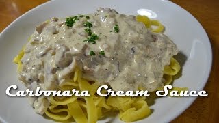 Carbonara Cream Sauce [upl. by Azeria340]