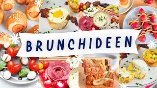 Brunch Rezepte zum Vorbereiten Fingerfood  Kalte Platten Ideen einfach und schnell  TRYTRYTRY [upl. by Pilloff776]