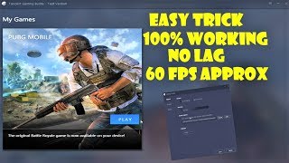 Tencent Gaming Buddy 60fps HINDI  Tencent Gaming Buddy 60fps setting [upl. by Euqinor]