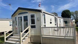 2 Bedroom Willerby Vogue 41 x 13 Sited With Decking Short Walk From The Beach [upl. by Bury272]