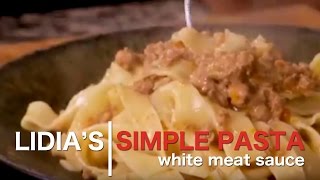 Simple Pastas White Meat Sauce Recipe [upl. by Alysia]