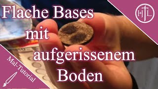 Bases Tutorial  Flache Bases mit aufgerissenem Boden gestalten Agrellan Earth [upl. by Matland]