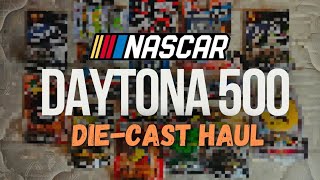 HUGE NASCAR DIECAST HAUL from the 2024 Daytona 500 [upl. by Oinotnas]