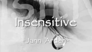 Jann Arden  Insensitive with Lyrics [upl. by Sandie]