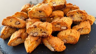 Ricetta bomba 🥰 Cantucci alle mandorle con pochi ingredienti [upl. by Eng536]