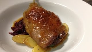 Duck Confit  EASY Professional Method Classic French Recipe [upl. by Nonarb131]