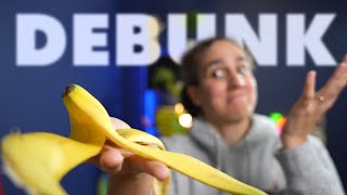 Jai testé la glissitude des bananes  Réponse à Squeezie [upl. by Akkahs]