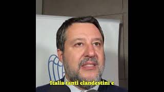 SALVINI STANCO DEI GIUDICI COMUNISTI [upl. by Lantha]