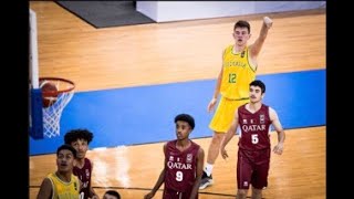 Jacob Furphy 2023 U17 Oceania Highlights [upl. by Ettelohcin]