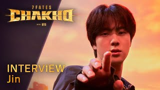 7FATES CHAKHO with BTS 방탄소년단  Interview  Jin 진 [upl. by Bible148]