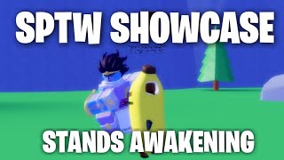 SPTW Star Platinum The World Showcase  Stands Awakening [upl. by Aivital]