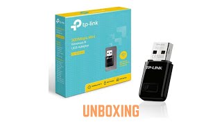 TPLink TLWN823N 300 Mbps Mini Wireless N USB Adapter UNBOXING [upl. by Utley]