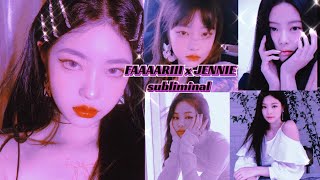 •°Faaaariii x Jennie audio subliminal visuals°• Requested [upl. by Rocca]