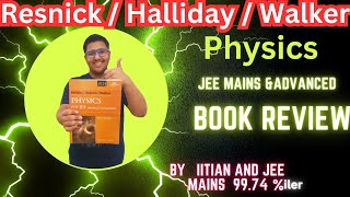 Resnick  Halliday  Walker For JEE MainsAdvanced Book Review by IITIAN and JEE Mains 9974iler [upl. by Angus]