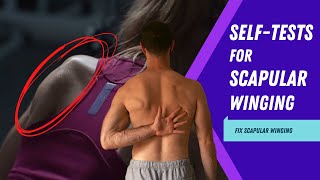 Selftesting for Scapular Winging amp Shoulder Internal Rotation  Waugh Personal Training [upl. by Niro]