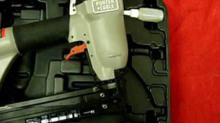 EBAY AUCTION PORTER CABLE 16GA FINISHING NAILER FN250B [upl. by Xella437]