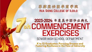 Senior High School  Commencement Exercises  May 4 2024 [upl. by Halimeda631]