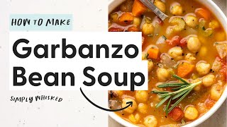 Garbanzo Bean Soup Vegan [upl. by Fanchan402]