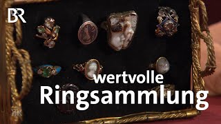 Wertvolle RingSammlung mit GiardinettoRing und einem russischer Emailring  Kunst  Krempel [upl. by Ibur]