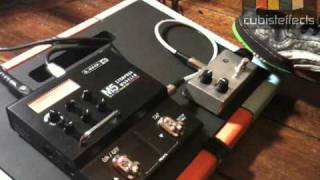 cubisteffects Modded Line 6 M5 Feedback Box Demo  Long [upl. by Auqenat]