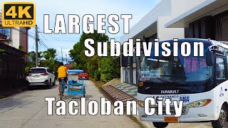 VampG Subdivision  Tacloban City  Leyte  Philippines  Drive Tour 4K  Julanders [upl. by Adnwahsor]