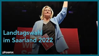 Landtagswahl im Saarland 2022 [upl. by Ttelracs945]