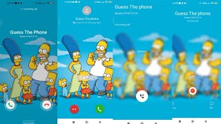 4 Very Guest Phones İncoming Calls [upl. by Ardnyk586]