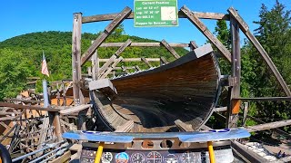 Flying Turns On Ride POV  Knoebels [upl. by Evars]