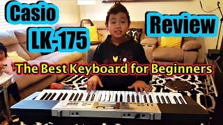 🎵 CASIO LK175 KEY LIGHTING KEYBOARD Great Piano Keyboard for Beginners 🎶 [upl. by Htevi]