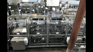 Complete 46000 BPH Water Bottling Line From Blow Molder thru Pallet Wrapper [upl. by Aytac]