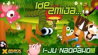 Ide Zmija  i Ju Naopako 2014 UpsideDown Running Snake  Hit Techno Music Video [upl. by Nastassia546]