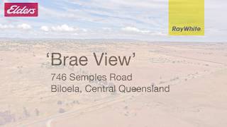 ‘Brae View’ 746 Semples Road Biloela Central Queensland [upl. by Aynatal]