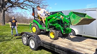 We Bought a NEW Tractor John Deere 1026R [upl. by Kayla]