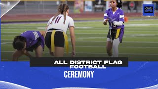 All District Flag Football Ceremony [upl. by Laurens]