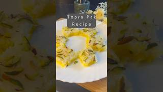 Topra Pak RecipeCoconut khopra Pak foodlab recipe trading simplerecipe navratrispecial [upl. by Clayson]