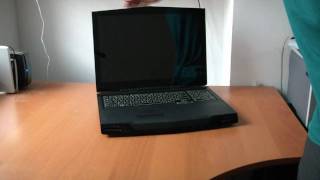 Alienware M17x Handson [upl. by Sukramaj]