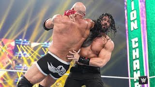 Roman Reigns vs Goldberg  Universal Championship Match WWE Elimination Chamber 2022 [upl. by Bogart]