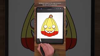 Procreate Tips 22 How To Create a Gradient shorts [upl. by Anna-Maria]