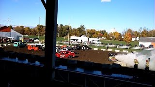 Demolition Derby  Chesterville Ontario Oct 2018 [upl. by Chem]