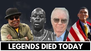 4 Legend Celebrities Who Died Today 2024  Michael Jackson’s brother dies NBA star Died Today  Rip [upl. by Noram]