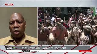 AmaZulu regiments condemn Dumas behaviour Mkhize says it was unfortunate [upl. by Nirehs466]