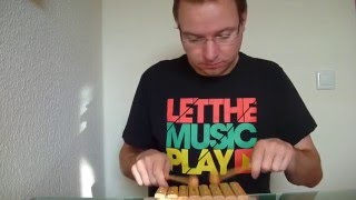 Xylophone for Kids Improvisation on MiniXylophone by Christian Hoffe xylophone [upl. by Balling]