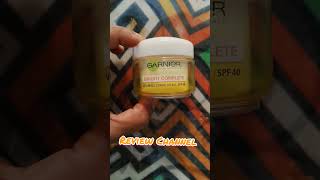 Garnier Bright Complete Vitamin C Serum Cream  SPF40 beautybrand beauty garnierlightcomplete [upl. by Aisetal]