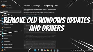 How to Remove Previous Installed Windows Updates and Drivers on Windows 11 [upl. by Orten483]