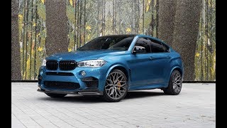 BMW X6 M  Диски Vossen HF2 Hybrid Forged Tinted Matte Gunmetal 22quot [upl. by Rhyner]