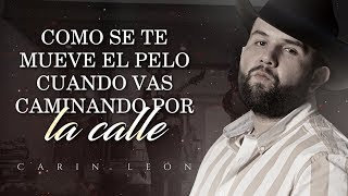 LETRA COQUETA  Carin León Lyric Video [upl. by Thekla]