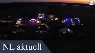 Airfield Drewiz 2018  Zeitraffer Festivalsamstag mit Jan Leyk Northern Lite und Electrosalat [upl. by Drona]